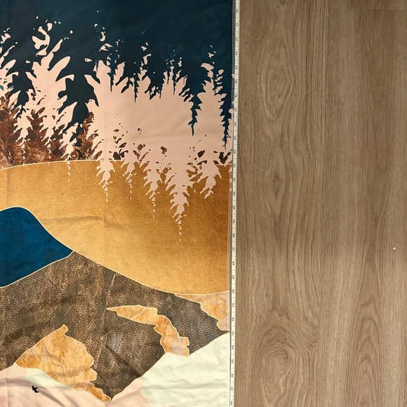 Mountain Landscape Tapestry Blanket - Picture 4 of 5
